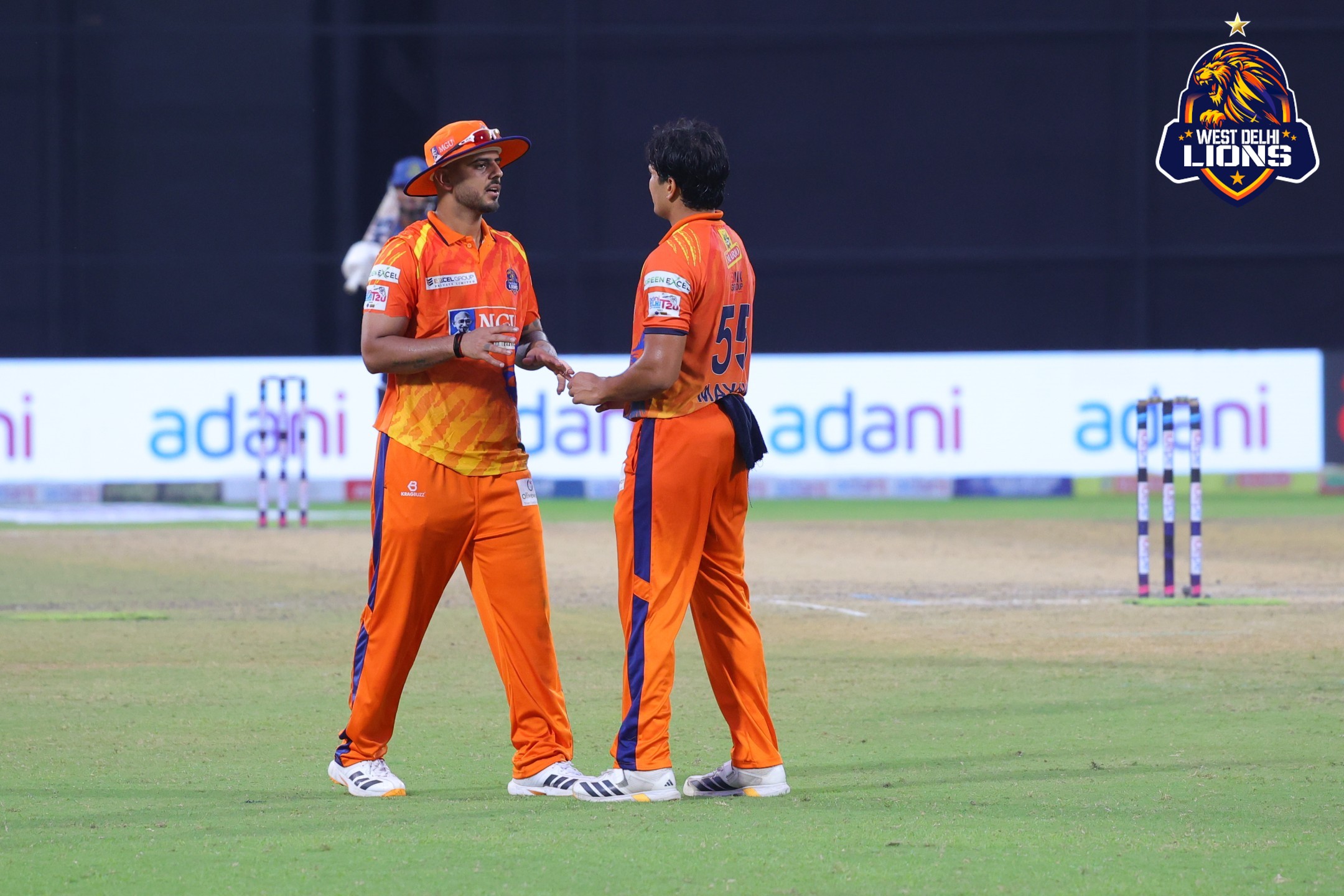 Players on field